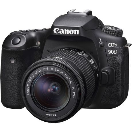 Цифровой зеркальный фотоаппарат Canon EOS 90D Kit 18-55 is stm