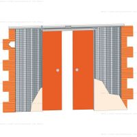 Пенал Casseton Komfort Aktive (полотно 2000 и 2100 мм)