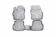 Коврики в салон MAZDA 3 2003-2009, 4 шт. (полиуретан)