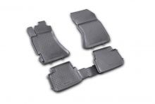 Коврики в салон SUBARU Forester, 2008-2013, 4 шт. (полиуретан)