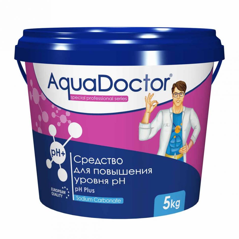 Повышение уровня pH AquaDoctor pH Plus