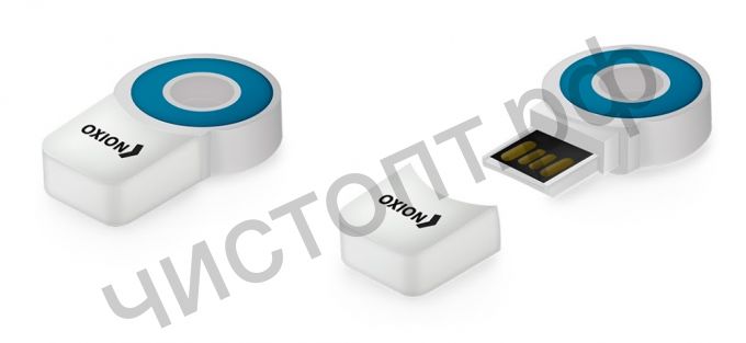 Картридер OXION OCR014BL, синий, USB 2.0 Micro SD до 32 Гб