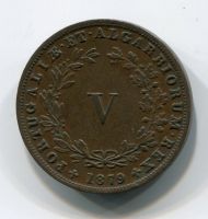 5 рейс 1879 года Португалия XF+