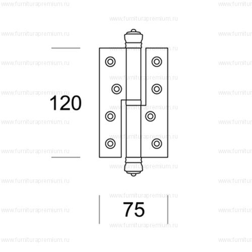 Петля Salice Paolo Borbone 2906