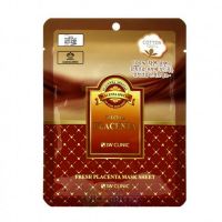 3W CLINIC Тканевая маска для лица Fresh Mask Sheet, 23 гр (Вид: Плацента)