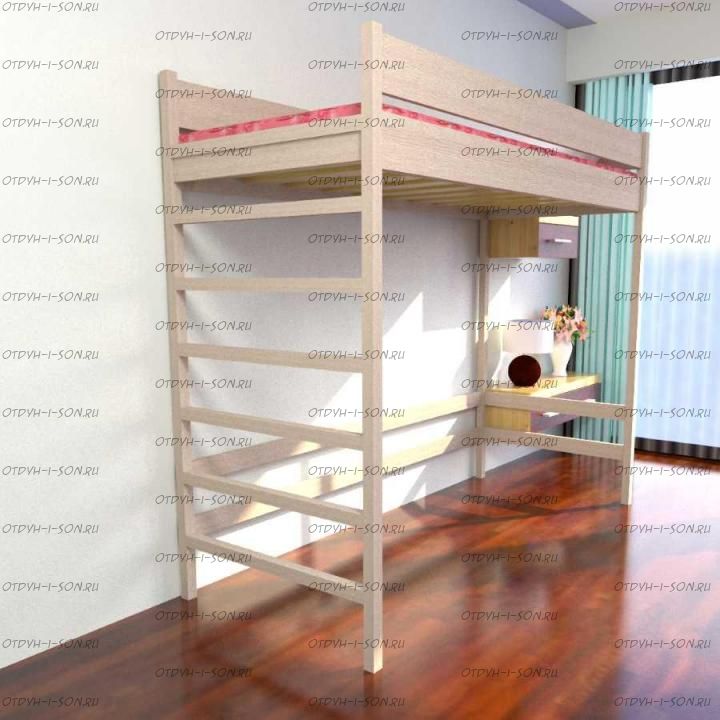 Кровать-чердак Factory №30