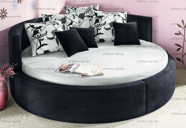 Кровать круглая Амстердам 1073 б/о