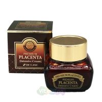 3W CLINIC Омолаживающая плацентарный крем для лица Premium Placenta Intensive Cream, 50 мл
