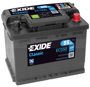 Exide Classic 55 Ah 460 A EC550