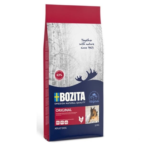 Корм сухой BOZITA NATURALES ORIGINAL для собак всех пород с курицей 12кг