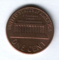 1 цент 1975 года D США XF