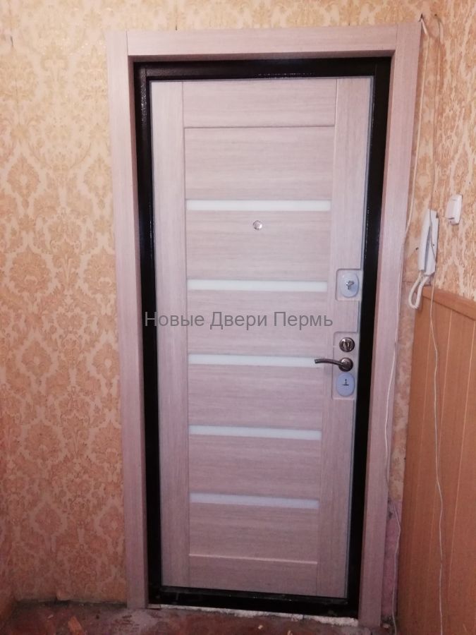 "МОНОЛИТ-ПОРТА" , Капучино. Повышенная шумоизоляция дверь.