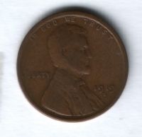 1 цент 1919 года S США