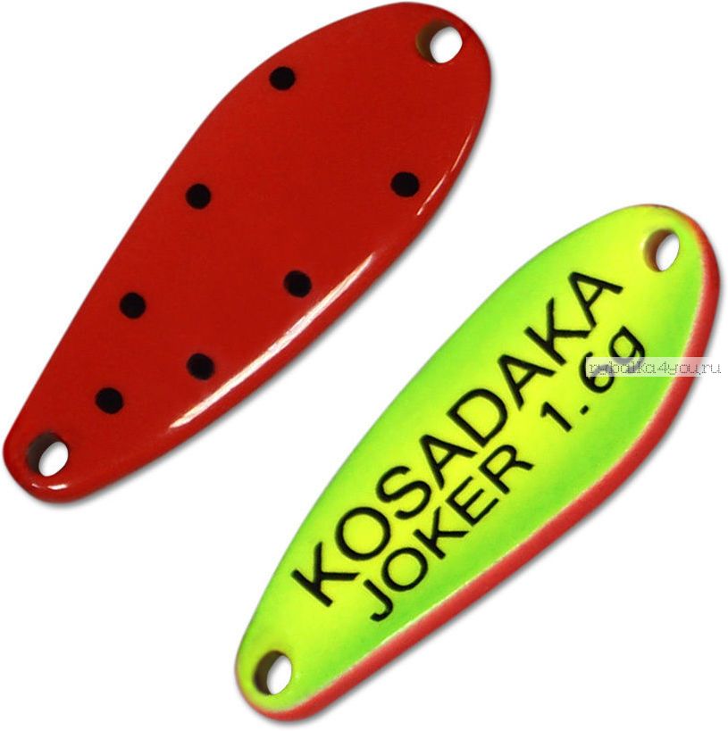 Блесна колебалка Kosadaka Trout Police Joker 1,6 гр / 25 мм / цвет: AK55