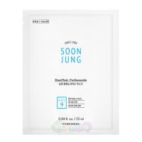 Etude House Успокаивающая тканевая маска с пантенсосидом Soon Jung Sheet Mask Panthensoside, 25 мл