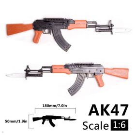 Сборная модель автомата АК-47 1:6