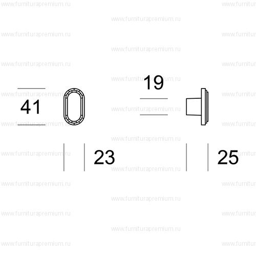 Фиксатор Salice Paolo Deco 2907