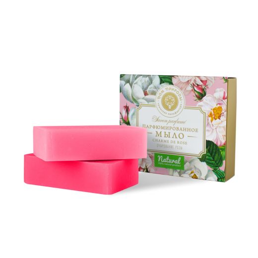 Парфюмированное мыло Charme de Rose "Очарование розы"