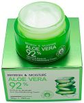 Крем для лица и шеи с алоэ вера Bioaqua 92% Refresh & Moisture, 50 гр