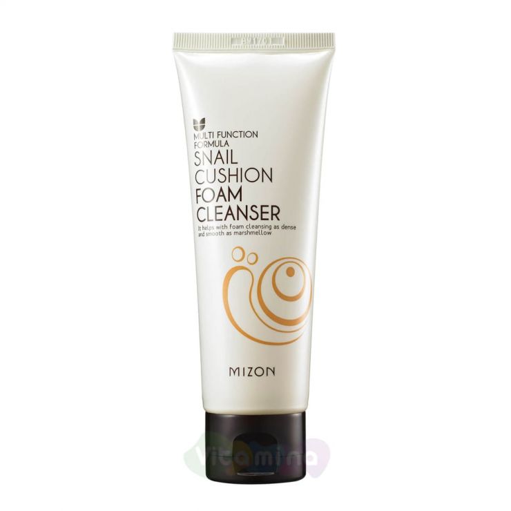 Пенка для умывания с экстрактом улитки - Mizon Snail Cushion Foam Cleanser