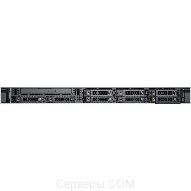 Сервер Dell PowerEdge R340 2.5" Rack 1U, 210-AQUB-3