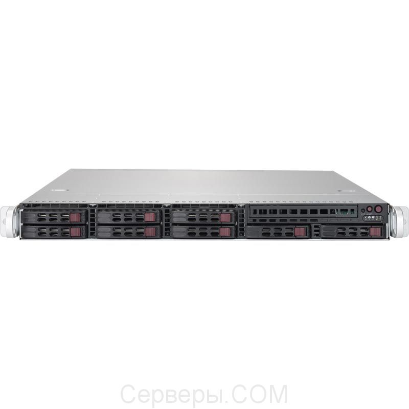 Корпус Supermicro SuperChassis 113AC2-R706WB2 Rack 750Вт Чёрный 1U, CSE-113AC2-R706WB2