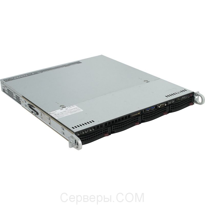 Серверная платформа Supermicro SuperServer 5019S-M 1U 1xLGA 1151, SYS-5019S-M