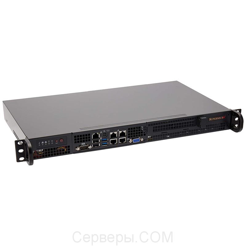 Серверная платформа Supermicro SuperServer 5019A-FTN4 1U 1xIntel SoC 1x3.5", SYS-5019A-FTN4