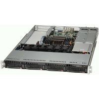 Корпус Supermicro SuperChassis 815TQ-R706WB Rack 750Вт Чёрный 1U, CSE-815TQ-R706WB