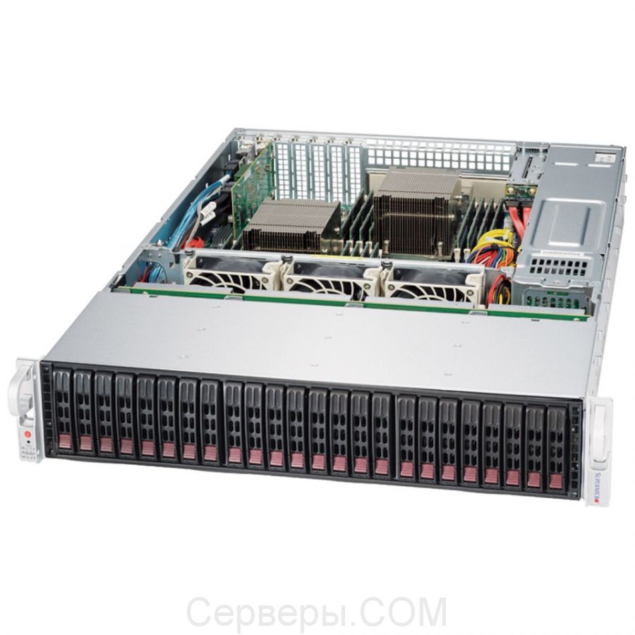 Корпус Supermicro SuperChassis 216BE1C-R920LPB Rack 920Вт Чёрный 2U, CSE-216BE1C-R920LPB