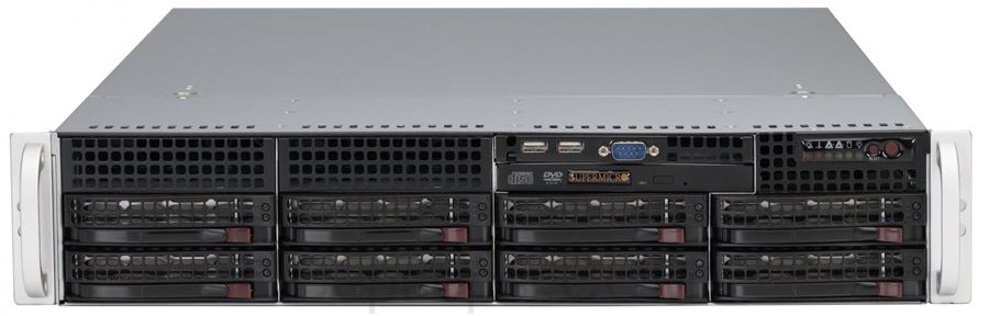 Корпус Supermicro SuperChassis 825TQ-R500WB Rack 500Вт Чёрный 2U, CSE-825TQ-R500WB