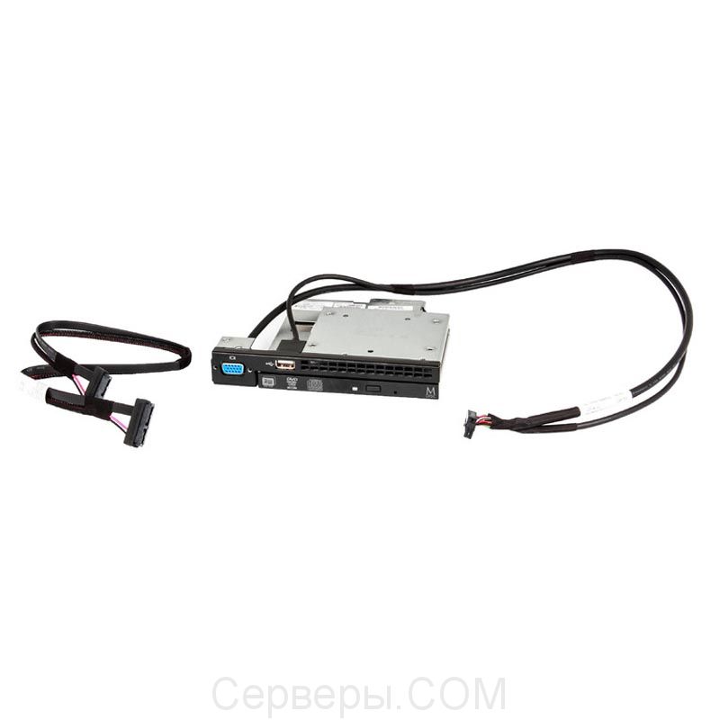 Контрольная панель с оптическим приводом HP Enterprise DVD/USB Universal Media Bay, 764632-B21