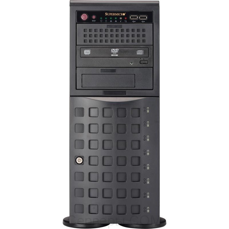 Серверная платформа Supermicro SuperServer 7049P-TRT Tower 4U 2xLGA 3647 8x3.5", SYS-7049P-TRT