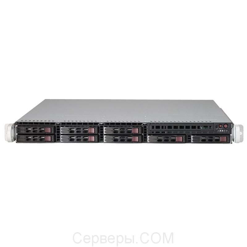 Корпус Supermicro SuperChassis 113MTQ-R400CB Rack 400Вт Чёрный 1U, CSE-113MTQ-R400CB