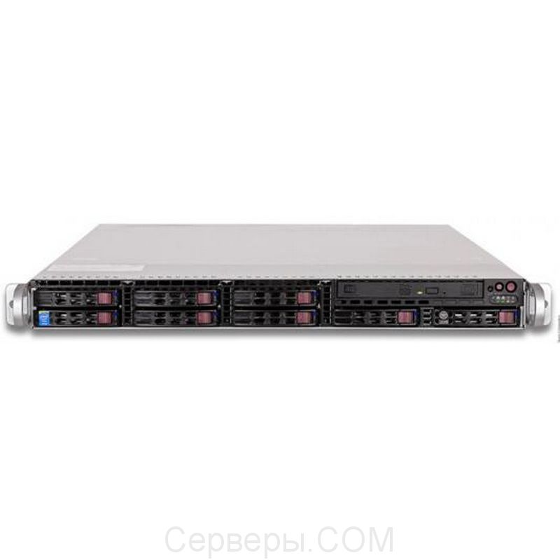 Серверная платформа Supermicro SuperServer 1028R-WC1RT 1U 2xLGA 2011v3 10x2.5", SYS-1028R-WC1RT