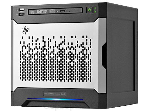 Сервер HP Enterprise ProLiant MicroServer Gen8 3.5" Ultra Microtower, 819185-421