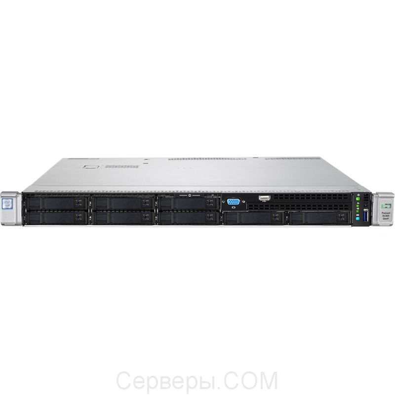 Сервер HP Enterprise ProLiant DL360 Gen9 2.5" Rack 1U, 755263-B21