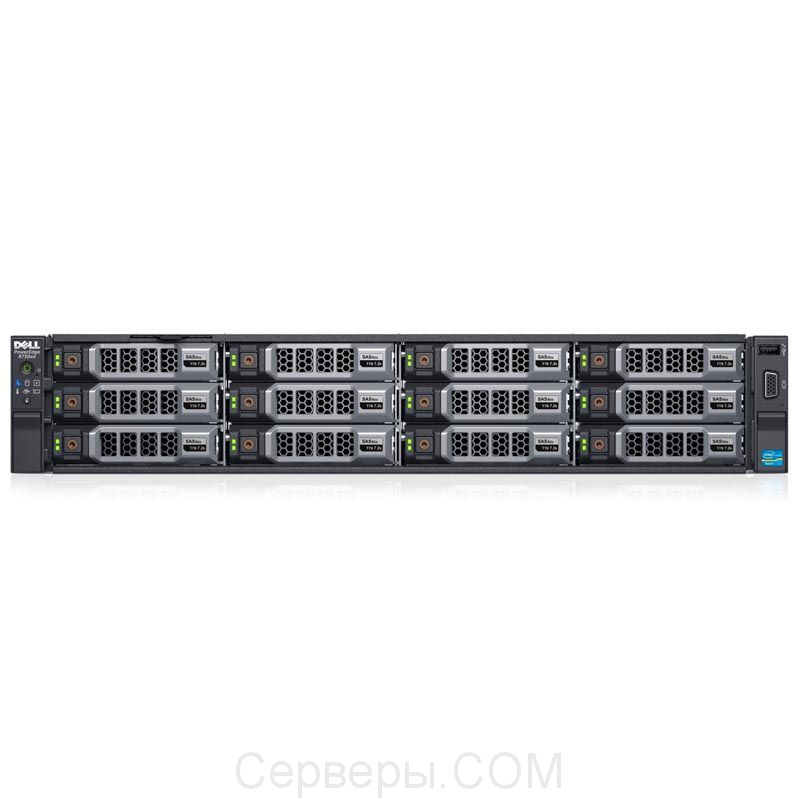 Сервер Dell PowerEdge R730xd 3.5" Rack 2U, 210-ADBC-257