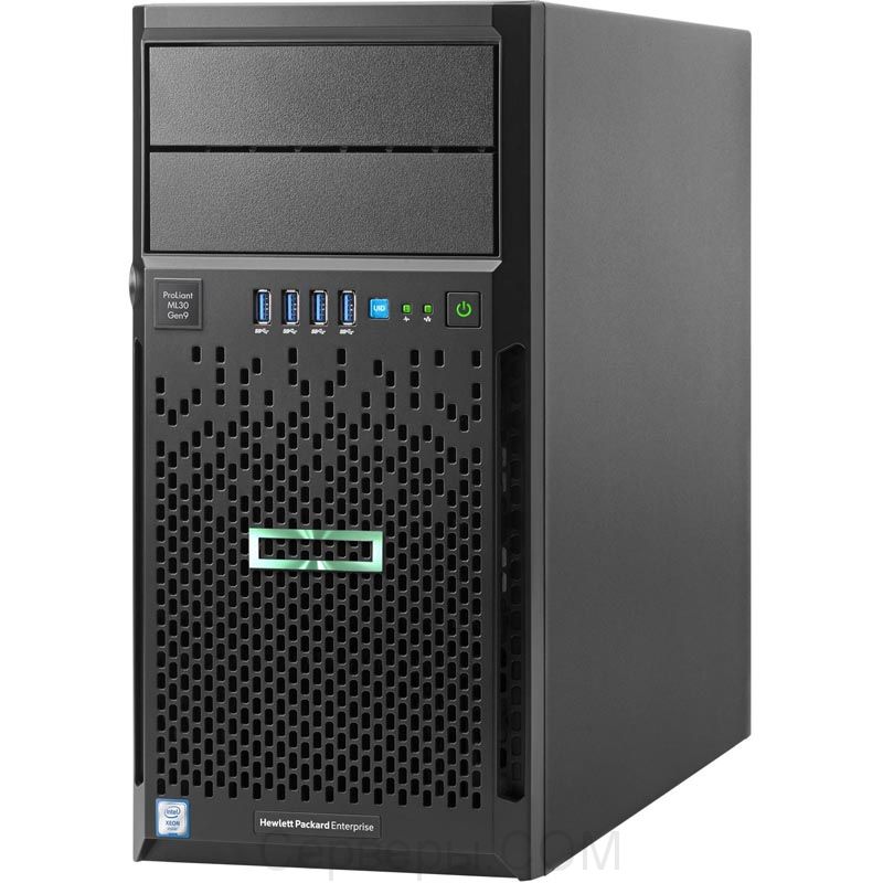 Сервер HP Enterprise ProLiant ML30 Gen9 3.5" Tower 4U, 872658-421