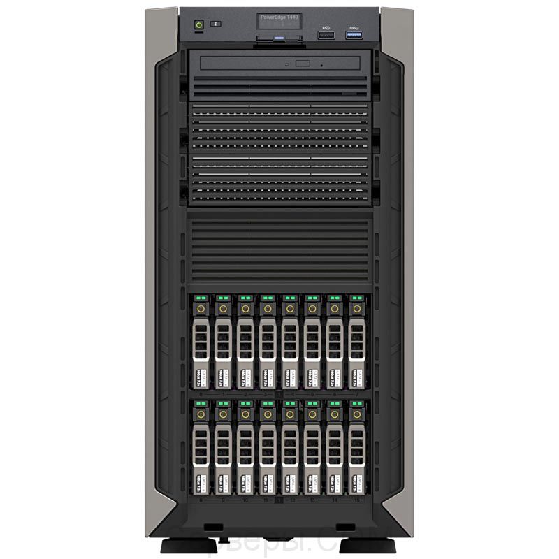 Сервер Dell PowerEdge T440 2.5" Tower 5U, 210-AMEI/013