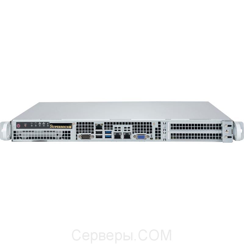 Корпус Supermicro SuperChassis 515-505 Rack 500Вт Серебристый 1U, CSE-515-505