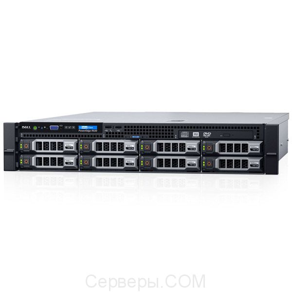 Сервер Dell PowerEdge R530 3.5" Rack 2U, 210-ADLM-89