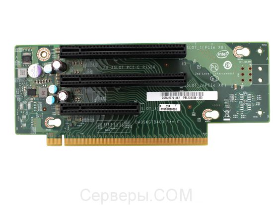 Райзер Intel 2U Riser Spare (3 Slot), A2UL8RISER2