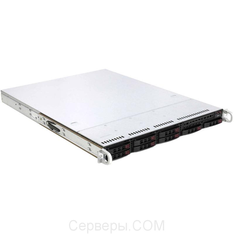 Корпус Supermicro SuperChassis 113MFAC2-R606CB Rack 600Вт Чёрный 1U, CSE-113MFAC2-R606CB