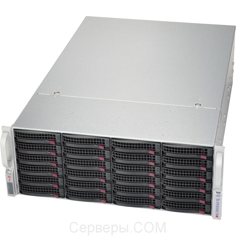 Корпус Supermicro SuperChassis 846BA-R920B Rack 920Вт Чёрный 4U, CSE-846BA-R920B