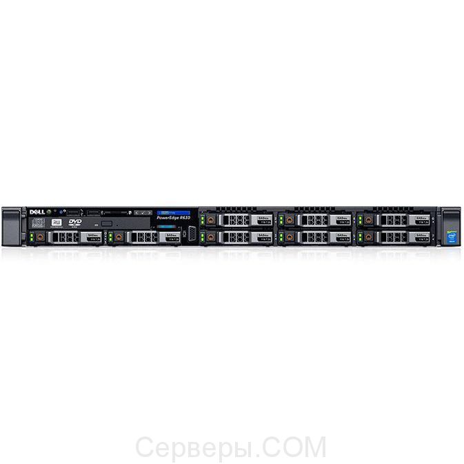 Сервер Dell PowerEdge R630 2.5" Rack 1U, 210-ACXS-263