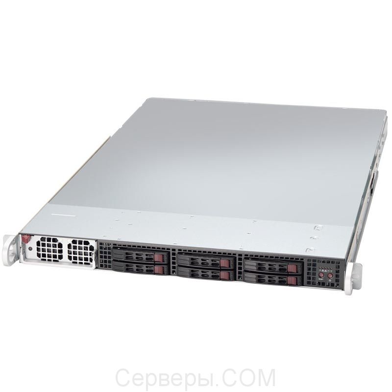 Серверная платформа Supermicro SuperServer 1019GP-TT 1U 1xLGA 3647 6x2.5", SYS-1019GP-TT