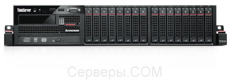 Сервер Lenovo ThinkServer RD640 2.5" Rack 2U, 70AW0003RU/1