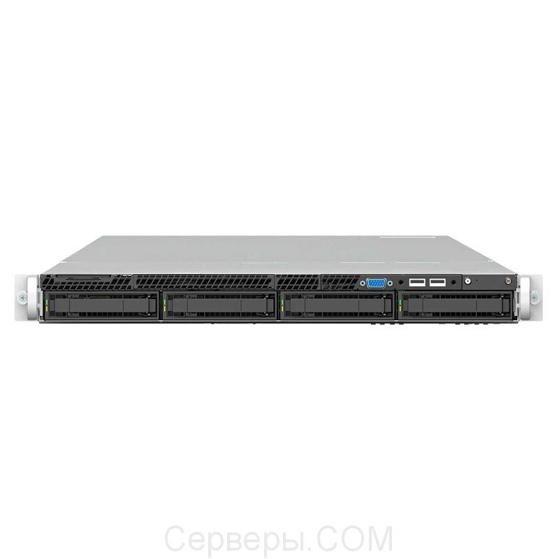 Серверная платформа Intel Wolf Pass 1U 2xLGA 3647 4x3.5", R1304WF0YSR