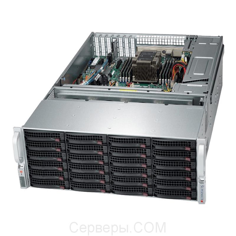 Серверная платформа Supermicro SuperStorage 5049P-E1CTR36L 4U 1xLGA 3647 36x3.5", SSG-5049P-E1CTR36L